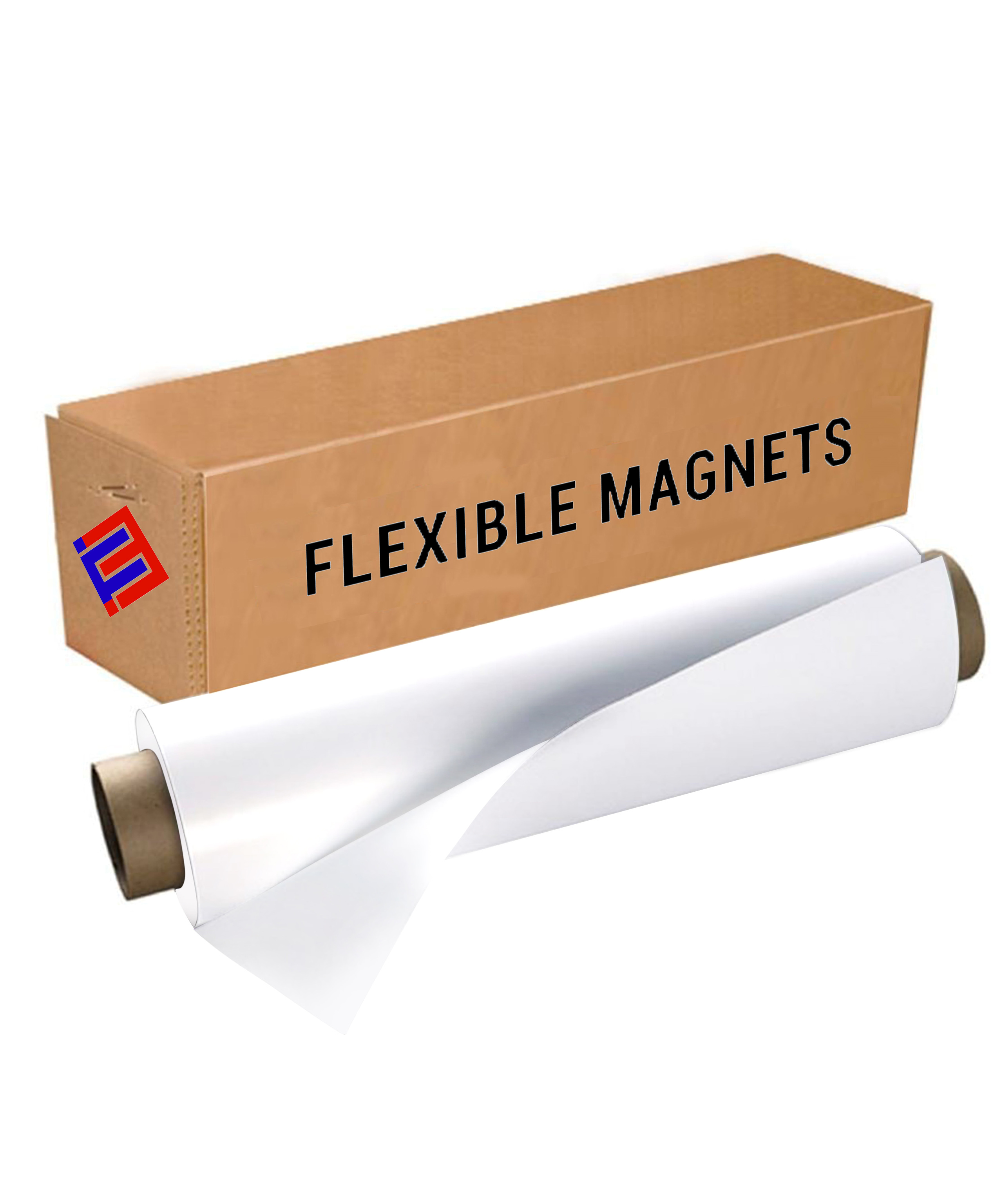 Blank White Surface Magnet Sheets Magnetic Roll Printable Flexible Magnetic  Vinyl Magnetic Sheet Roll Blank Magnetic Sign Sheet Safe for Vehicles, DIY